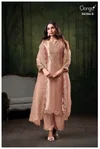 Sareen 4354 By Ganga Bemberg Silk Wedding Salwar Suits